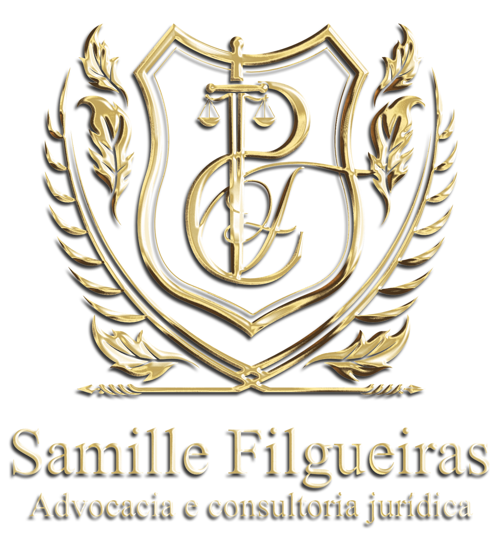 BRASÃO EM DOURADO_PAREDE